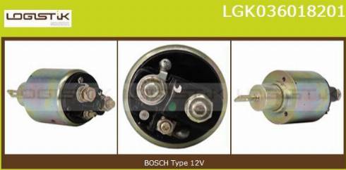 LGK LGK036018201 - Solenoid Switch, starter autospares.lv