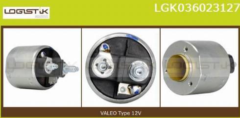 LGK LGK036023127 - Solenoid Switch, starter autospares.lv