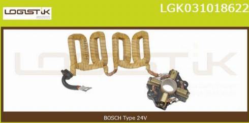 LGK LGK031018622 - Field Winding, starter autospares.lv