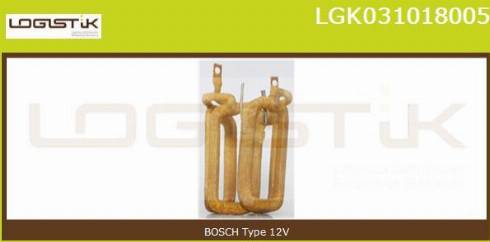 LGK LGK031018005 - Field Winding, starter autospares.lv