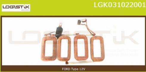 LGK LGK031022001 - Field Winding, starter autospares.lv