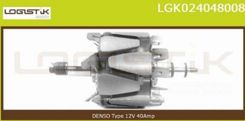 LGK LGK024048008 - Rotor, alternator autospares.lv