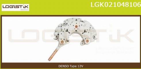 LGK LGK021048106 - Rectifier, alternator autospares.lv