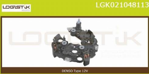 LGK LGK021048113 - Rectifier, alternator autospares.lv