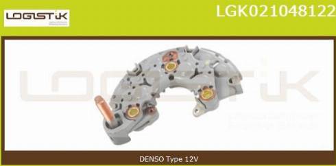 LGK LGK021048122 - Rectifier, alternator autospares.lv