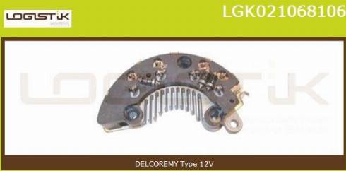 LGK LGK021068106 - Rectifier, alternator autospares.lv