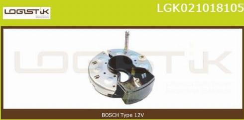 LGK LGK021018105 - Rectifier, alternator autospares.lv