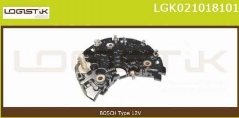 LGK LGK021018101 - Rectifier, alternator autospares.lv