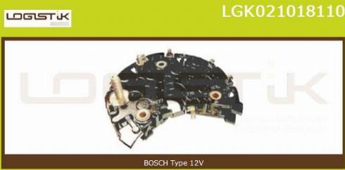 LGK LGK021018110 - Rectifier, alternator autospares.lv