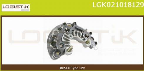 LGK LGK021018129 - Rectifier, alternator autospares.lv