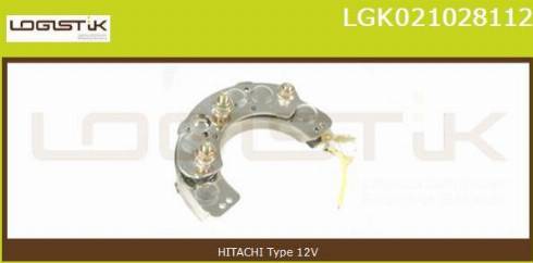 LGK LGK021028112 - Rectifier, alternator autospares.lv