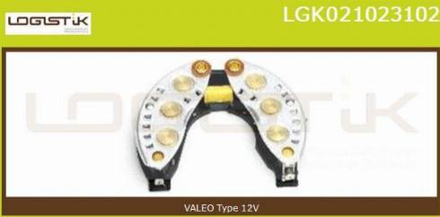 LGK LGK021023102 - Rectifier, alternator autospares.lv