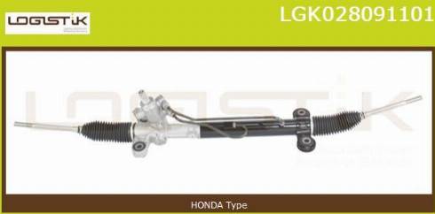 LGK LGK028091101 - Steering Gear autospares.lv