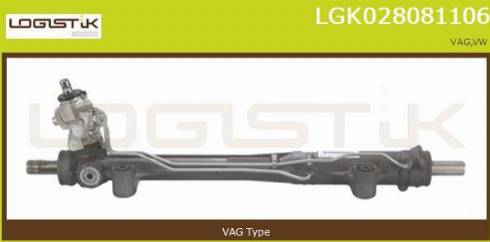 LGK LGK028081106 - Steering Gear autospares.lv