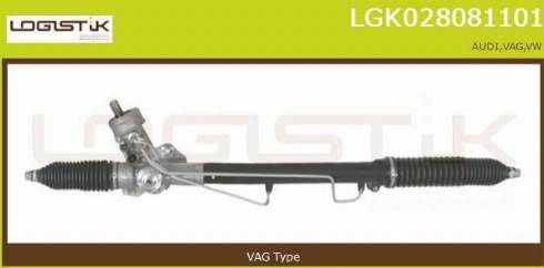 LGK LGK028081101 - Steering Gear autospares.lv