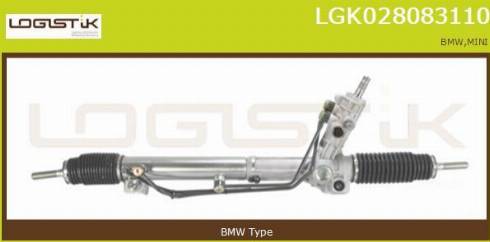 LGK LGK028083110 - Steering Gear autospares.lv