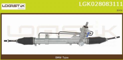 LGK LGK028083111 - Steering Gear autospares.lv