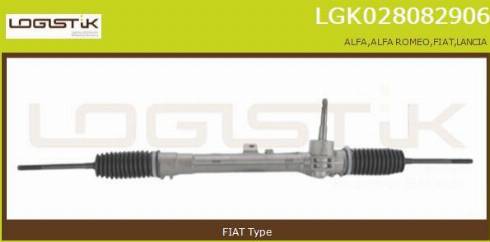 LGK LGK028082906 - Steering Gear autospares.lv