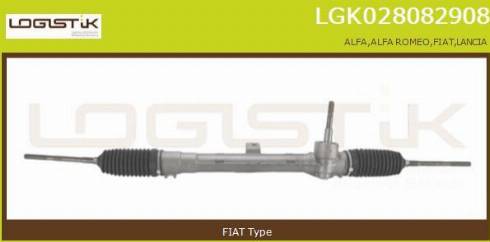 LGK LGK028082908 - Steering Gear autospares.lv