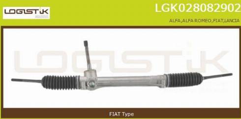 LGK LGK028082902 - Steering Gear autospares.lv