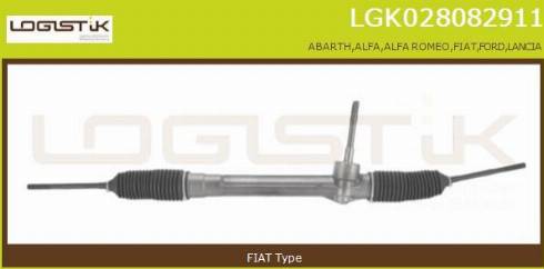 LGK LGK028082911 - Steering Gear autospares.lv