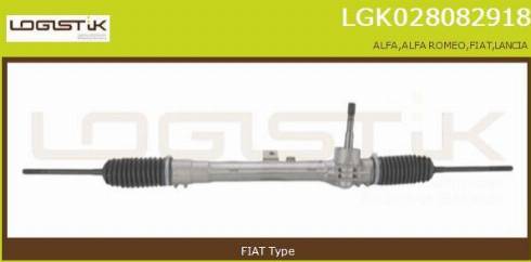 LGK LGK028082918 - Steering Gear autospares.lv