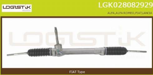 LGK LGK028082929 - Steering Gear autospares.lv