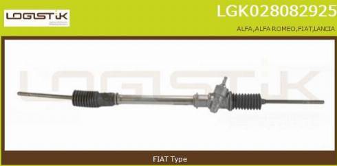 LGK LGK028082925 - Steering Gear autospares.lv