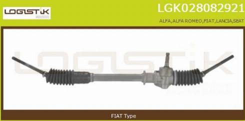 LGK LGK028082921 - Steering Gear autospares.lv