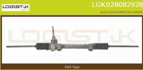 LGK LGK028082928 - Steering Gear autospares.lv