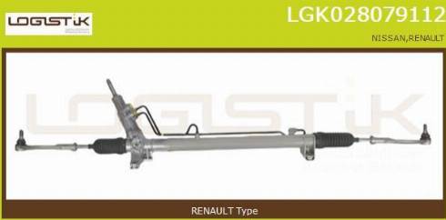 LGK LGK028079112 - Steering Gear autospares.lv