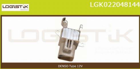 LGK LGK022048144 - Voltage regulator, alternator autospares.lv