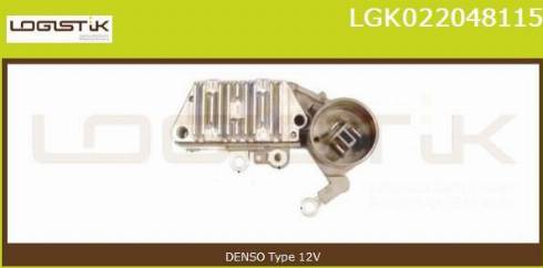 LGK LGK022048115 - Voltage regulator, alternator autospares.lv