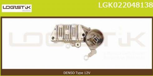 LGK LGK022048138 - Voltage regulator, alternator autospares.lv