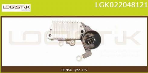 LGK LGK022048121 - Voltage regulator, alternator autospares.lv