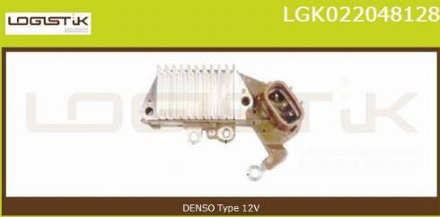 LGK LGK022048128 - Voltage regulator, alternator autospares.lv