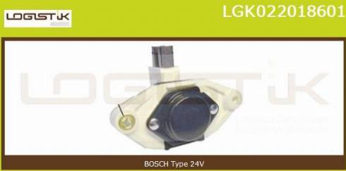 LGK LGK022018601 - Voltage regulator, alternator autospares.lv