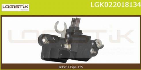 LGK LGK022018134 - Voltage regulator, alternator autospares.lv