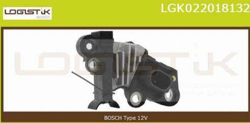 LGK LGK022018132 - Voltage regulator, alternator autospares.lv