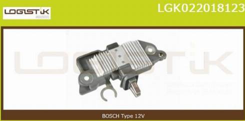 LGK LGK022018123 - Voltage regulator, alternator autospares.lv