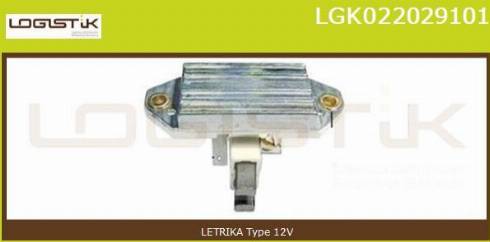 LGK LGK022029101 - Voltage regulator, alternator autospares.lv