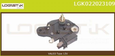 LGK LGK022023109 - Voltage regulator, alternator autospares.lv