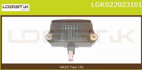 LGK LGK022023101 - Voltage regulator, alternator autospares.lv