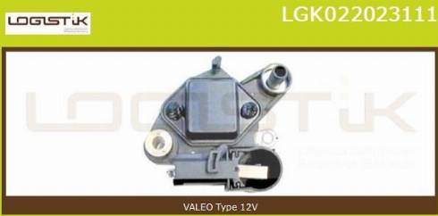 LGK LGK022023111 - Voltage regulator, alternator autospares.lv