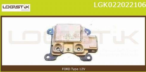 LGK LGK022022106 - Voltage regulator, alternator autospares.lv