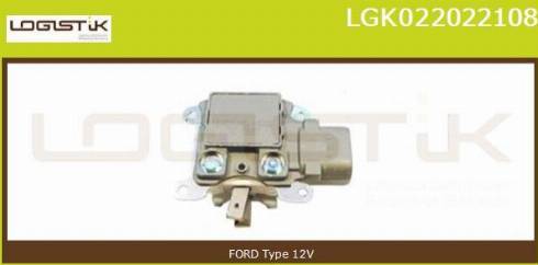 LGK LGK022022108 - Voltage regulator, alternator autospares.lv