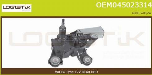 LGK OEM045023314 - Wiper Motor autospares.lv