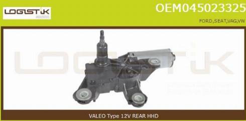 LGK OEM045023325 - Wiper Motor autospares.lv