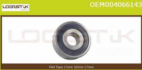 LGK OEM004066143 - Bearing autospares.lv