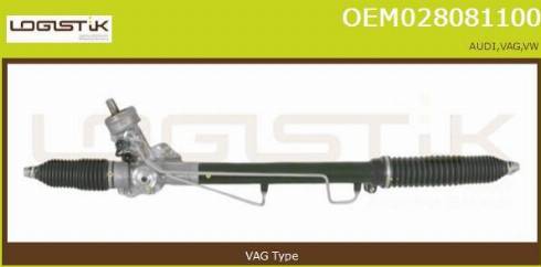 LGK OEM028081100 - Steering Gear autospares.lv